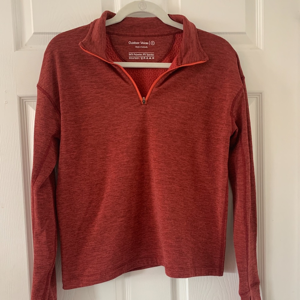 Outdoor Voices 1/4 Zip Sweatshirt